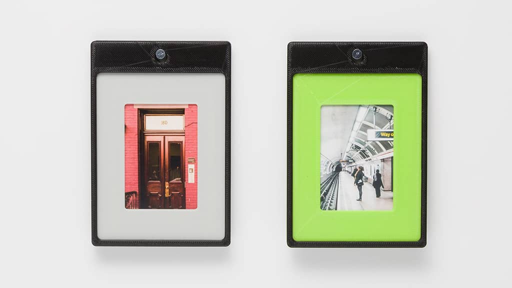 Instax Mini Frame Polaroid Frame Wall Desk Decor Sustainable 3D Printed 2x3 Picture Frame Tiny Small Picture Frame for Fujifilm & Polaroid Film