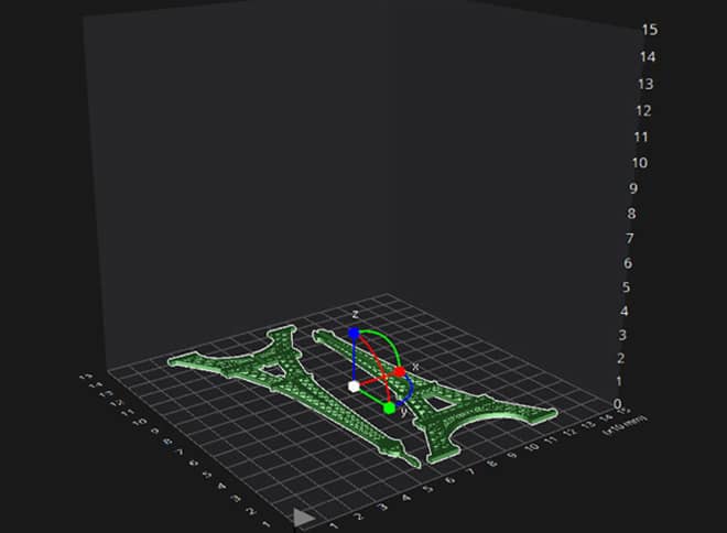 Una imagen con una experiencia de impresión en 3D de la torre Eiffel por diversión