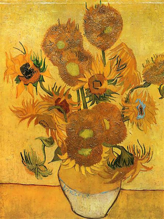 An example of Chrome Yellow painting, drawn by Gogh