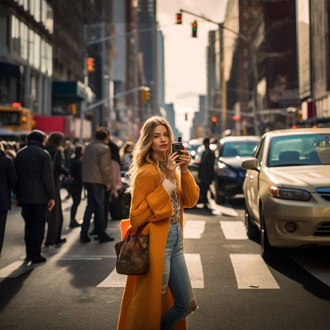 Influencia de las redes sociales en la fotografía callejera con smartphone