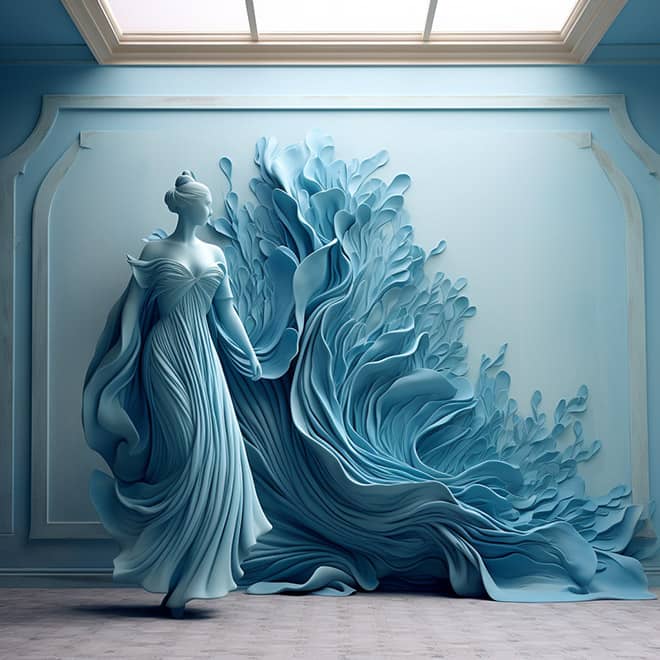 Arte conceptual: moda impresa en 3D