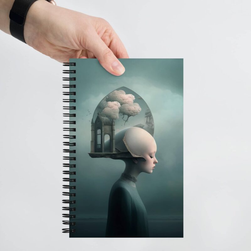 spiral notebook | On a Cloudy Day 01