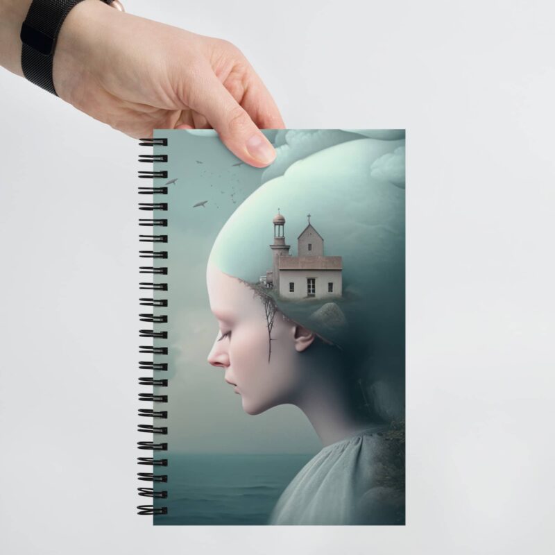 spiral notebook | Dreamy Window 01
